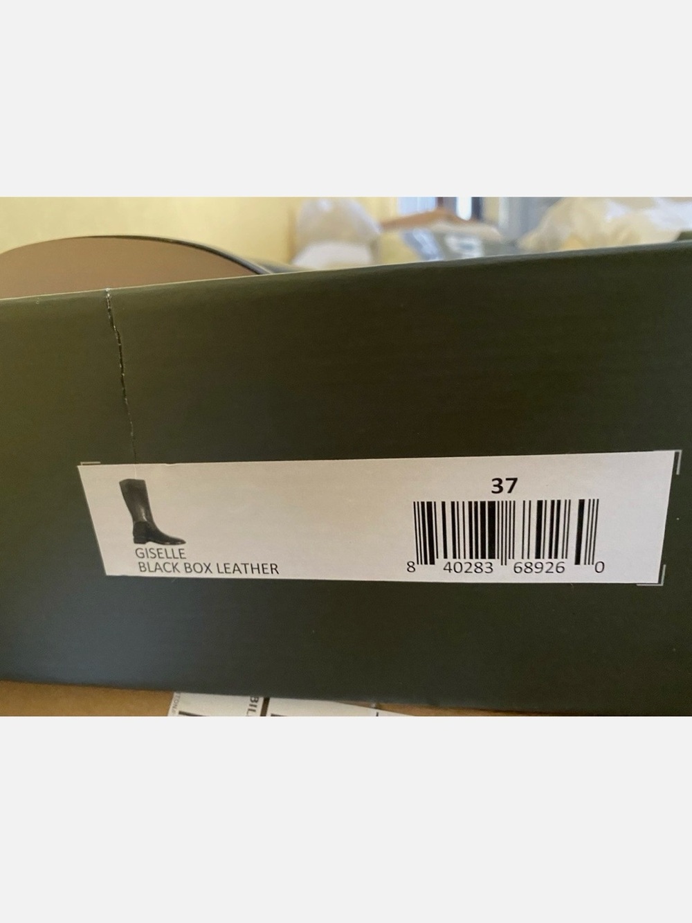 Anthropologie Silent D Giselle Riding Boots Black Size US 7,EU 37 NIB